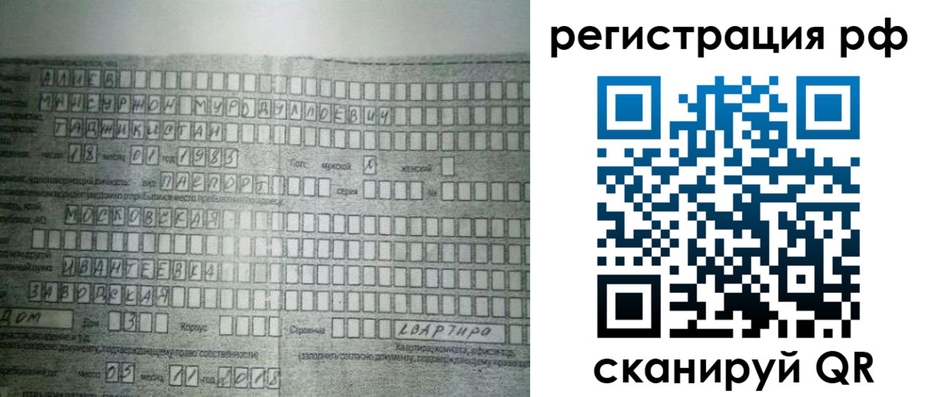 временная регистрация в квартире в Лысьве